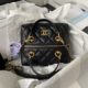 Chanel 23A Premium Handmade Sheepskin Portable Lunch Box Bag AS4201, Top Qualit Size:5.5
