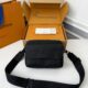 LV FASTLINE Full Leather Postman's Bag M2248 Size: 8*7*23.5cm