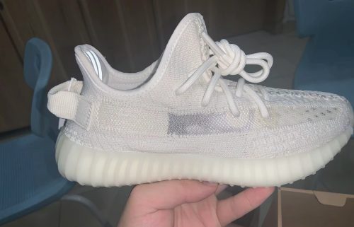 PK God Batch adidas Yeezy Boost 350 V2 Bone photo review