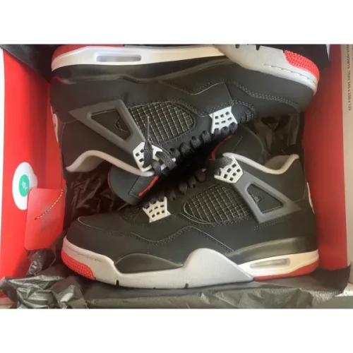 Air Jordan 4 Bred 2019 photo review