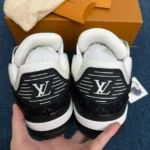 L*uis V*itton LV Trainer White Black White - Image 9