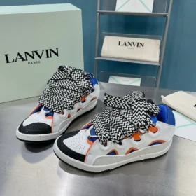 L*nvin -leather curb sneakers - Image 3