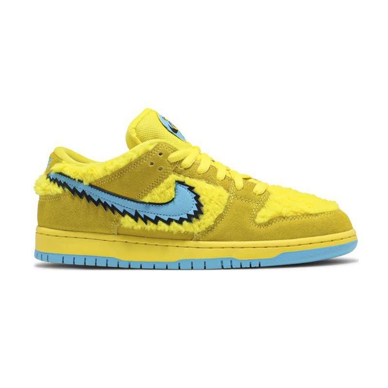 PK God Batch NIKE SB Dunk Grateful Dead Bears Opti Yellow