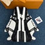L*uis V*itton LV Trainer White Black White - Image 7