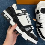 L*uis V*itton LV Trainer White Black White - Image 5