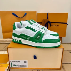 L*uis V*itton Trainer #54 Signature Green White - Image 2