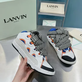 L*nvin -leather curb sneakers - Image 2