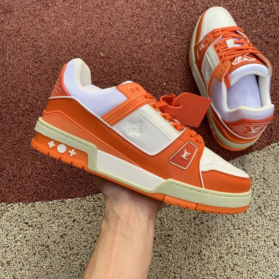 L*uis V*itton LV Trainer Orange - Image 10