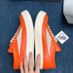 R*ck O*ens Vintage Sneaks Orange white - Image 5