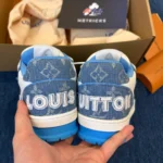 L*uis V*itton Trainer Monogram Denim - Image 4