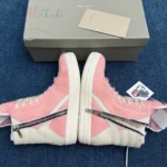 R*ck O*ens GeoBasket Cow Fur Dusty Pink Milk - Image 4