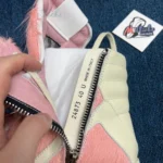 R*ck O*ens GeoBasket Cow Fur Dusty Pink Milk - Image 8