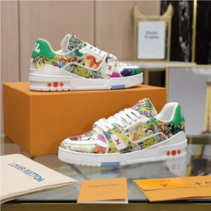 L*uis V*itton LV Trainer Comic Motifs Multi - Image 6