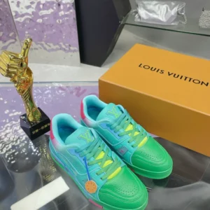 L*uis V*itton Trainer Green Ombre - Image 6
