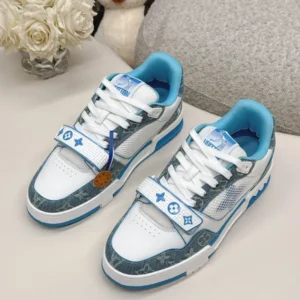 L*uis V*itton Trainer Monogram Denim - Image 2