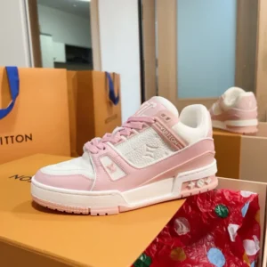 L*uis V*itton Trainer Pink Rose - Image 7