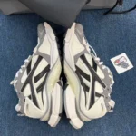 B*lenciaga Runner Grey White Black - Image 3