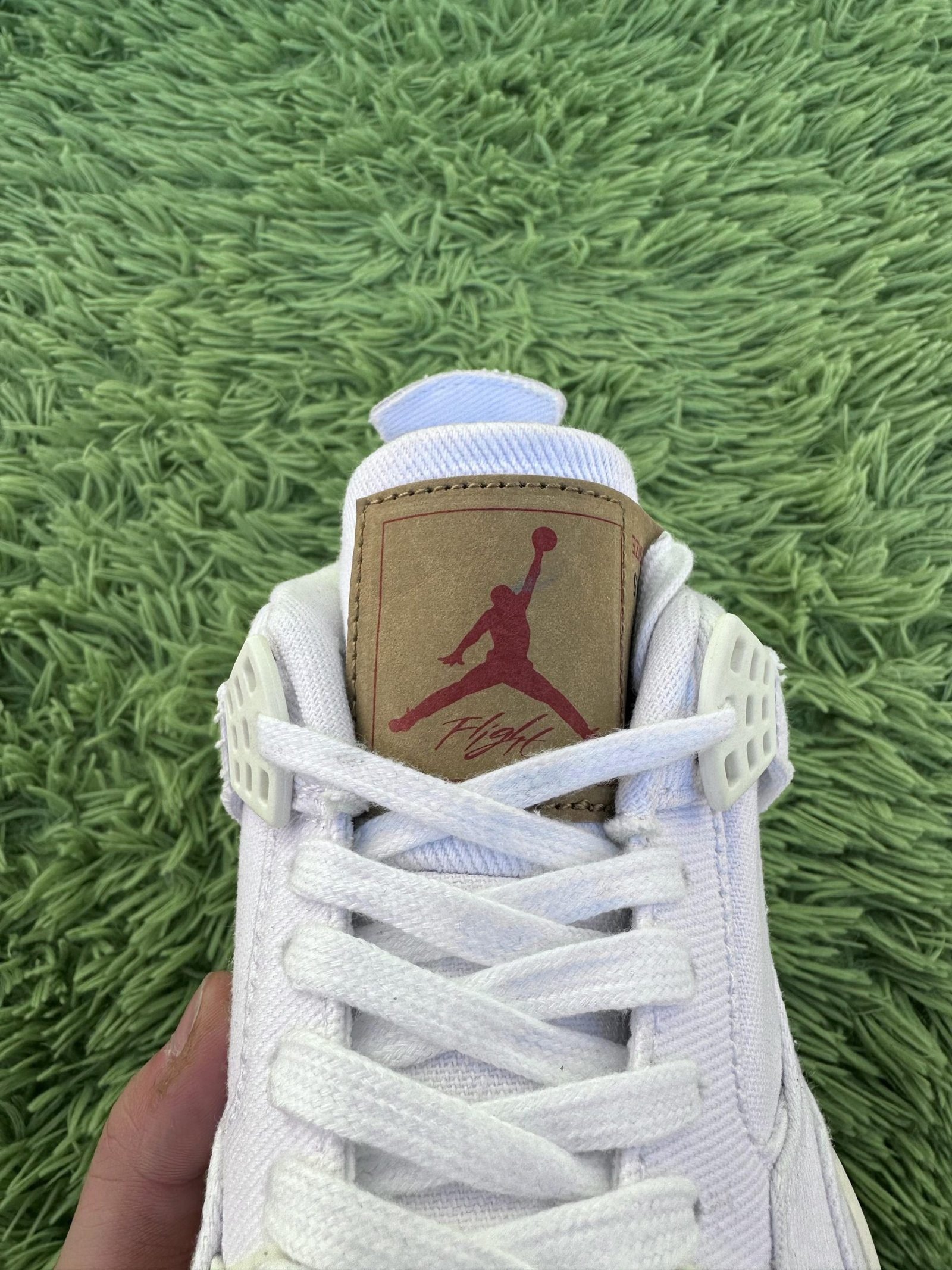 Jordan 4 Retro Levi’s White - Image 12