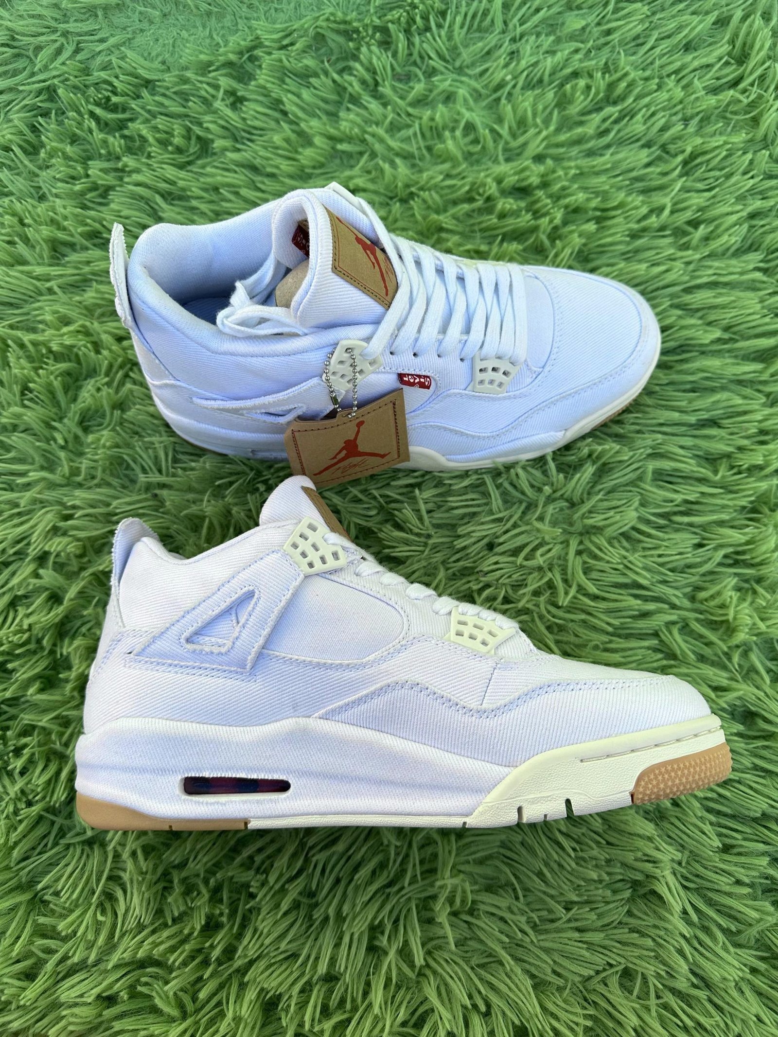 Jordan 4 Retro Levi’s White - Image 15