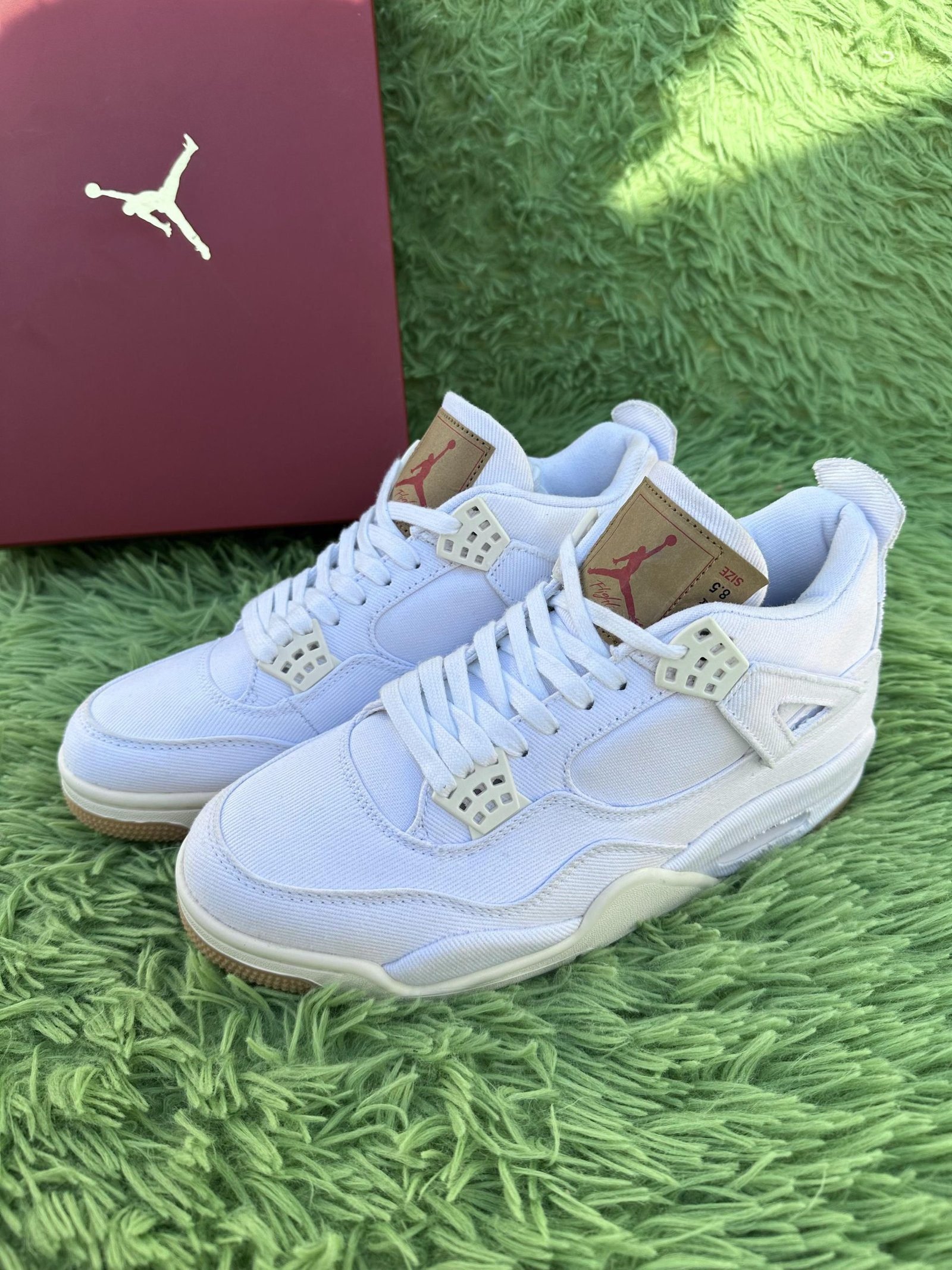 Jordan 4 Retro Levi’s White - Image 16