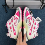 B*lenciaga Runner White Fluo Pink - Image 4