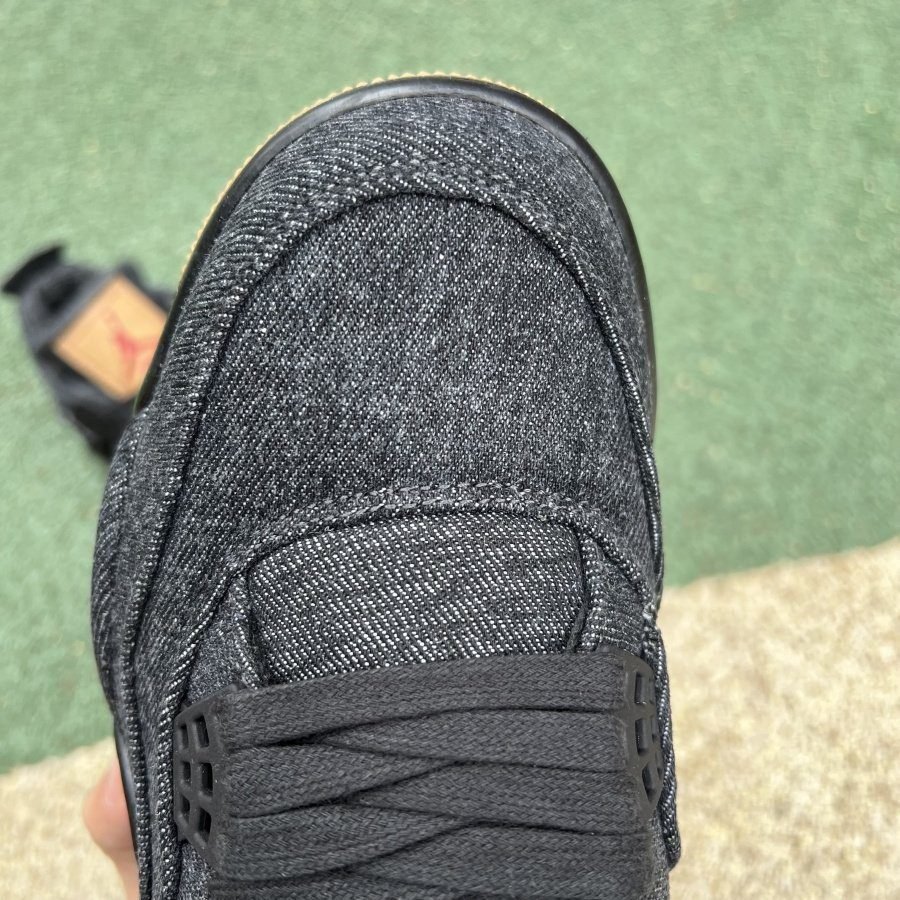 Jordan 4 Retro Levi s Black - Image 8