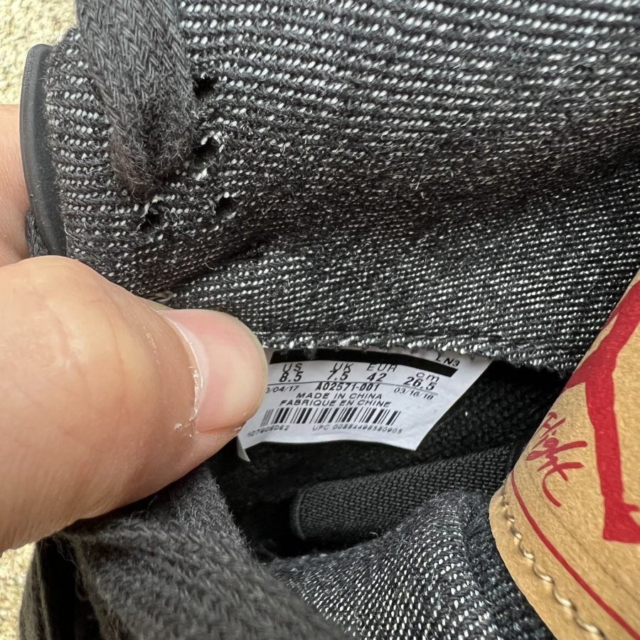 Jordan 4 Retro Levi s Black - Image 18
