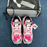 B*lenciaga Runner White Fluo Pink - Image 2