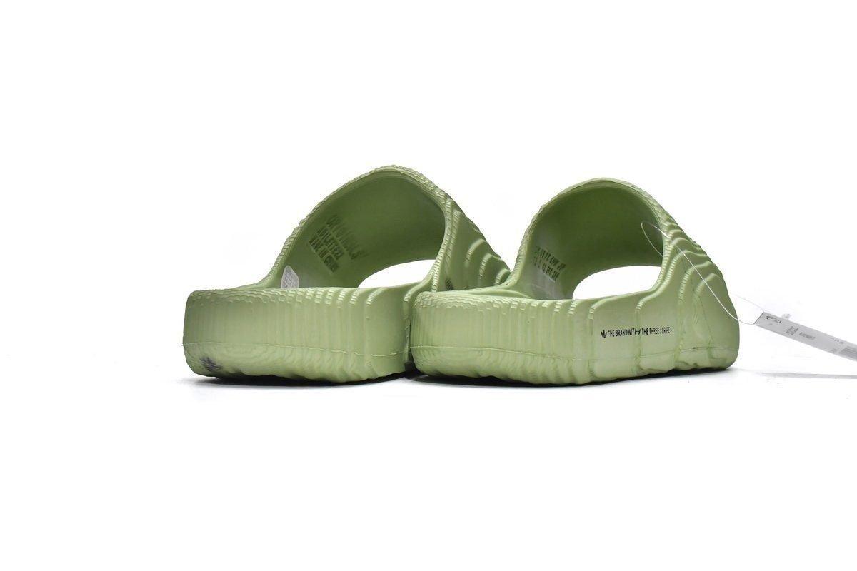 adidas originals Adilette 22 Slides Magic Lime - Image 3