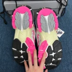 B*lenciaga Runner White Fluo Pink - Image 8