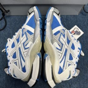 B*lenciaga Runner Blue Grey - Image 5