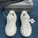 B*lenciaga Track White - Image 2