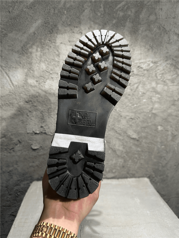 Dr. Martens x R*ck O*ens Strobe Calf Length BootBlack - Image 9