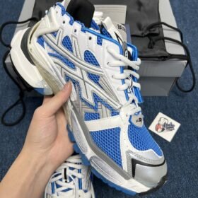 B*lenciaga Runner Blue Grey - Image 6