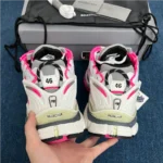 B*lenciaga Runner White Fluo Pink - Image 7