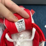 B*lenciaga Runner Sneaker White Red - Image 8