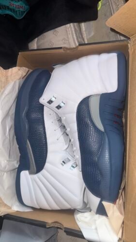 Click to view full screen Jordan 12 Retro French Blue photo review