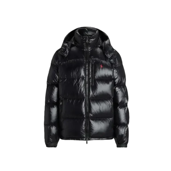 Polo Ralph Lauren Black glossy Down jacket