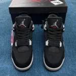 Jordan 4 Retro SE Black Canvas - Image 3