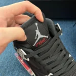 Jordan 4 Retro SE Black Canvas - Image 7