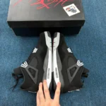 Jordan 4 Retro SE Black Canvas - Image 6