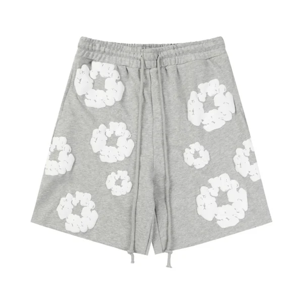 Denim Tears The Cotton Wreath Shorts Grey