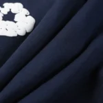 Denim Tears The Cotton Wreath Shorts Navy - Image 8