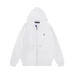 Polo Ralph Lauren Polo Pony Cotton Blend Cardigan White