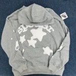 Sp5der Beluga Hoodie Heather Grey - Image 4