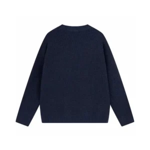 Moncler Waffle Sweater 1-dark blue - Image 2