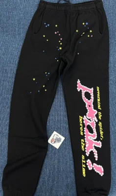 Sp5der black tracksuit suit - Image 9