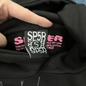Sp5der black tracksuit suit - Image 5