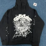 Spider Worldwide BLACK OG WEB HOODIE - Image 3