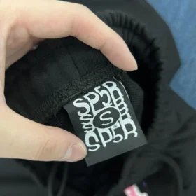 Sp5der black tracksuit suit - Image 12